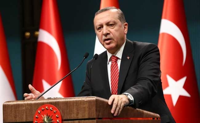 Turkish President Erdogan arrives in India