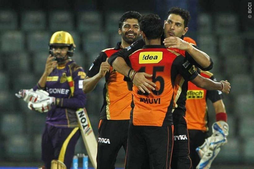 IPL: Hyderabad vs Kolkata scoreboard