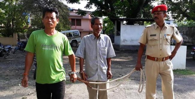  Two arrested in lynching of  cow thieves  in Assam 