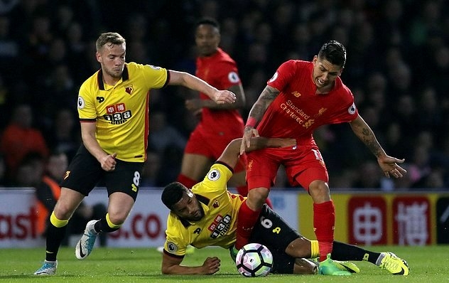  Liverpool top Watford 1-0 in EPL (Lead) 