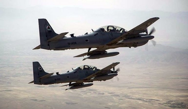  20 militants killed in Afghanistan airstrikes 