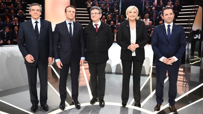  Macron triumphs over Le Pen in bitter final TV debate (Lead) 