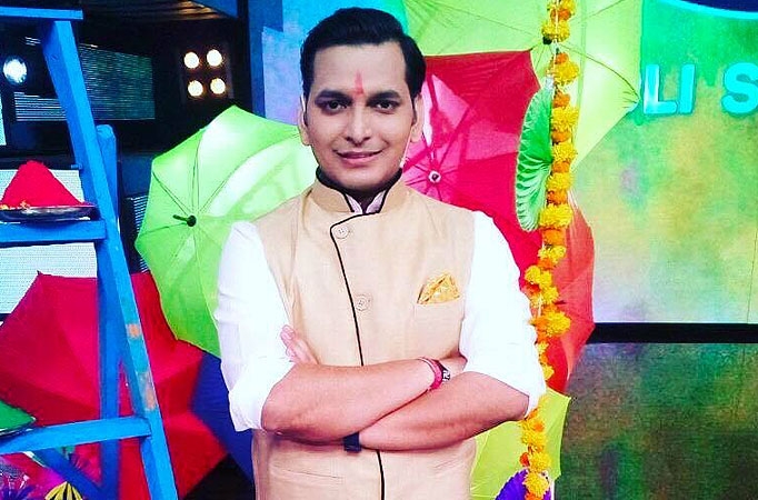  Paritosh Tripathi  got nervous  after meeting Suniel Shetty 