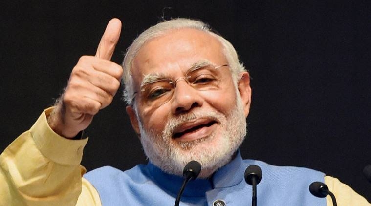  Modi hails  historic  South Asia Satellite launch 