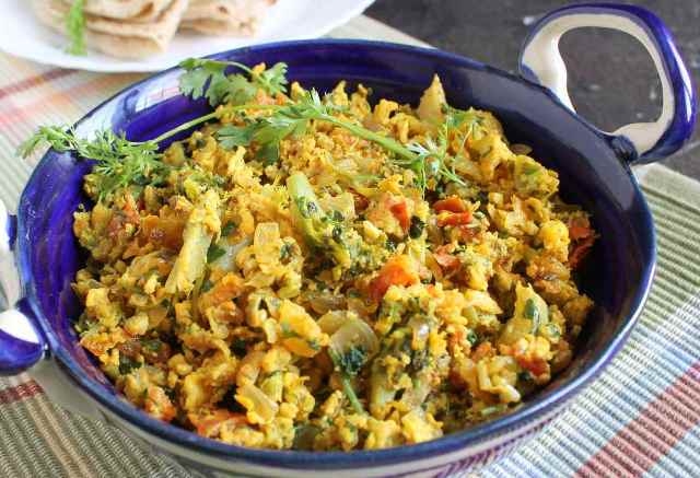 Broccoli Egg Bhurji 