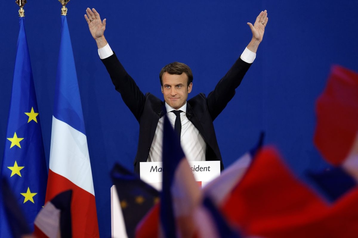  Global leaders wish Macron on victory 
