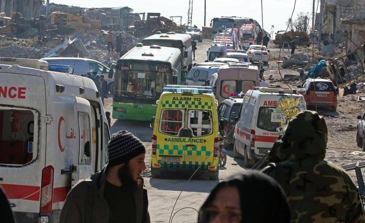 Fresh rebel evacuation begins in Syria 
