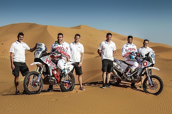  Hero MotoSports Team s Joaquim 9th, Santosh 15th at Merzouga Rally 