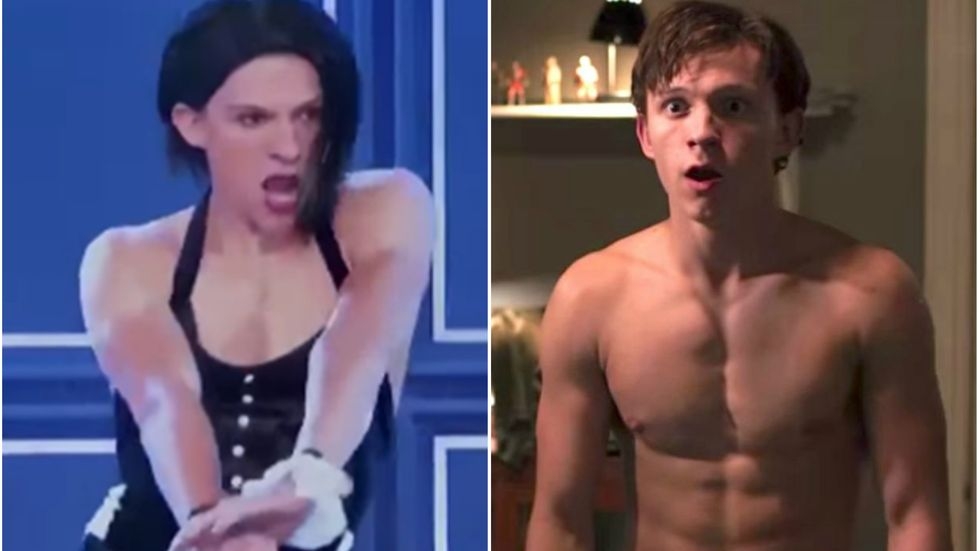  Tom Holland channels Rihanna 