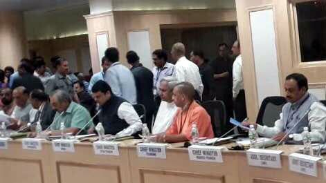HM Bhupendra Singh takes part in Leftist terrorism-hit states’ review meet