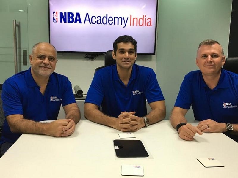  NBA inaugurates academy in India 