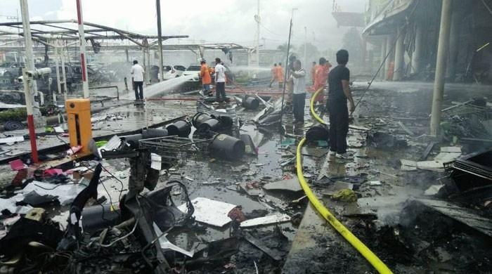  Double bombing in Thailand injures 40 