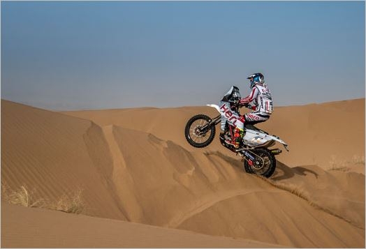  Desert storm mars Merzouga Rally s 3rd stage 