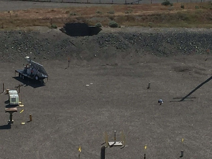  Tunnel collapses at Washington state nuclear site 