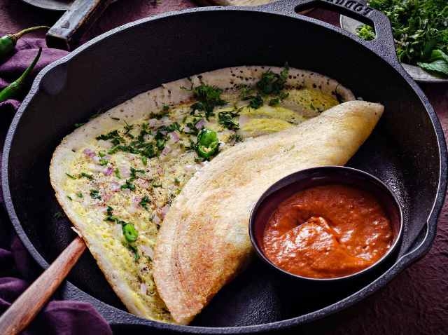 Egg Dosa 