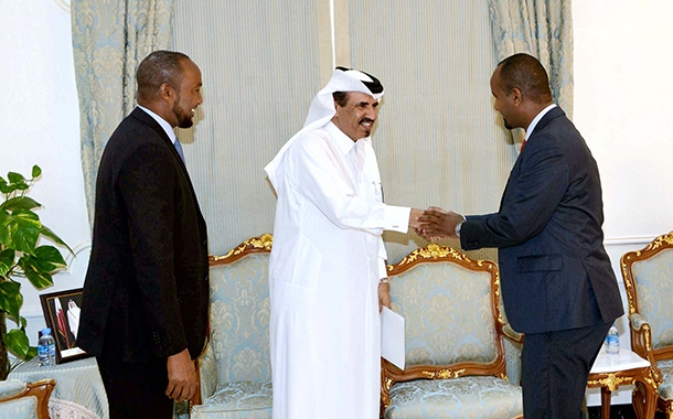  Somalia, Qatar discuss ties on sidelines of UK meet 