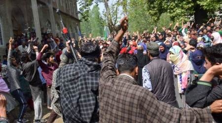  Shopian protest ends as  missing  youth is found with militants 