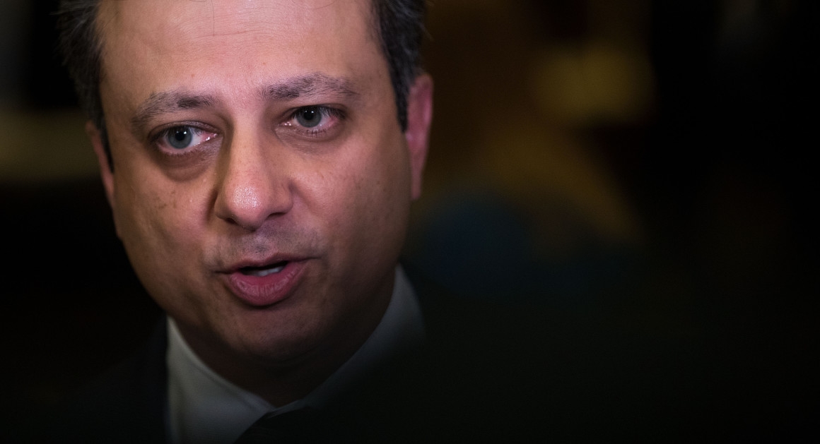  Preet Bharara calls for independent counsel for US  Russia probe 