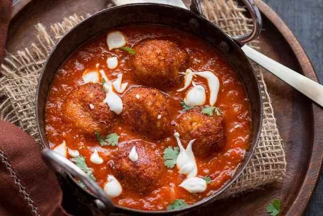 Cauliflower Paneer Kofta Curry