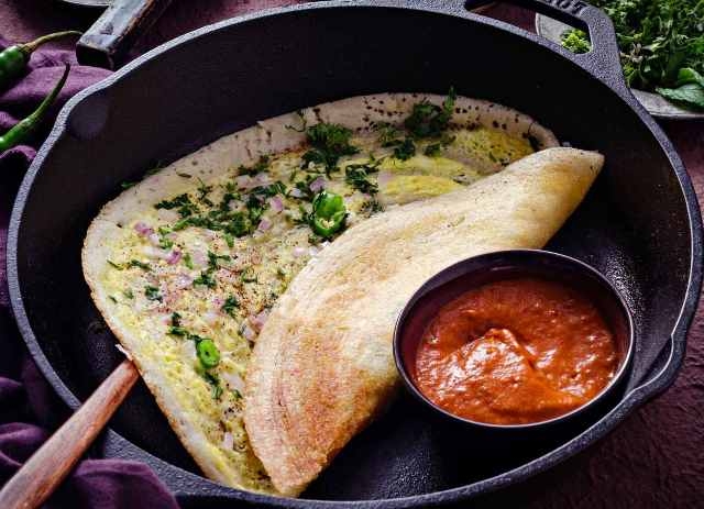 Egg Dosa 