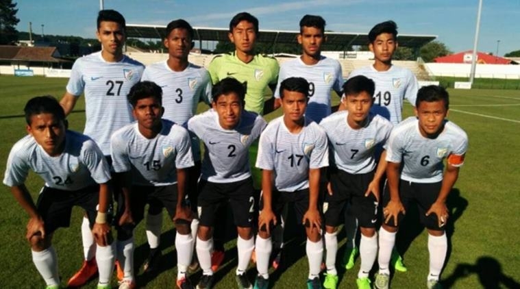  India U-17 team draw with Saint Leu 