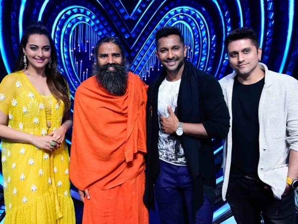  Baba Ramdev shoots for  Nach Baliye 8  