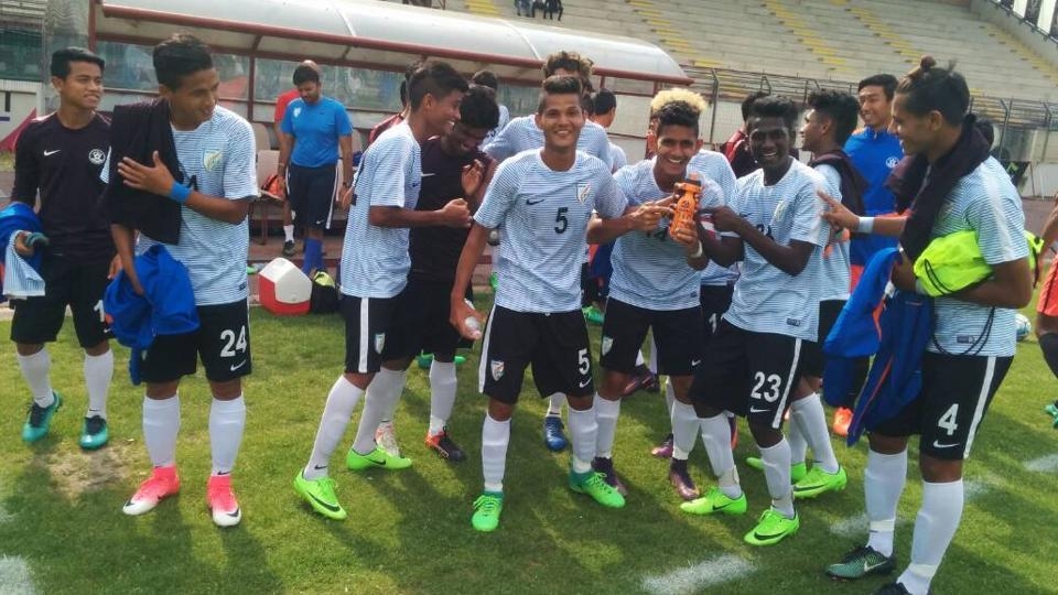  India U-17 beat Italy in friendly tie 