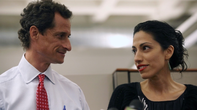  Huma Abedin files for divorce after husband s guilty plea 