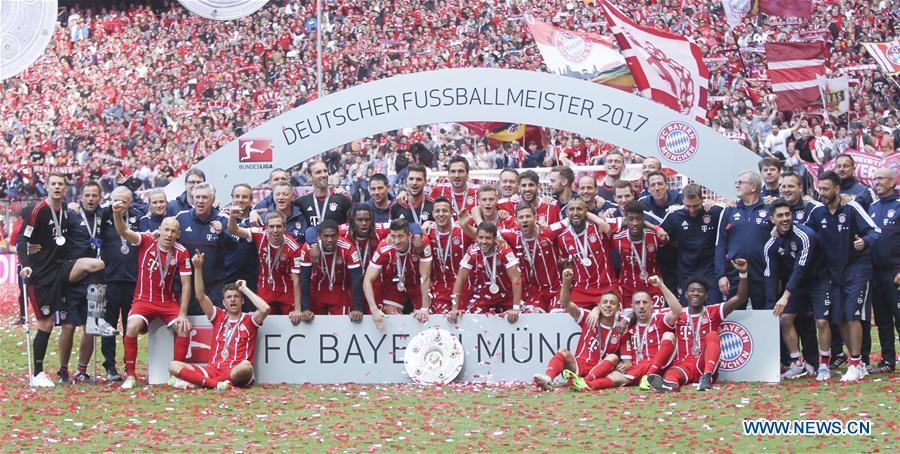  Bayern lift title, Dortmund defend third place in German Bundesliga 