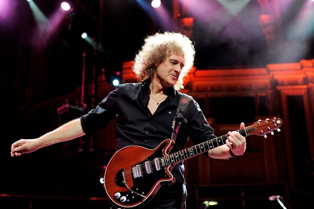  Brian May in  a much better place  