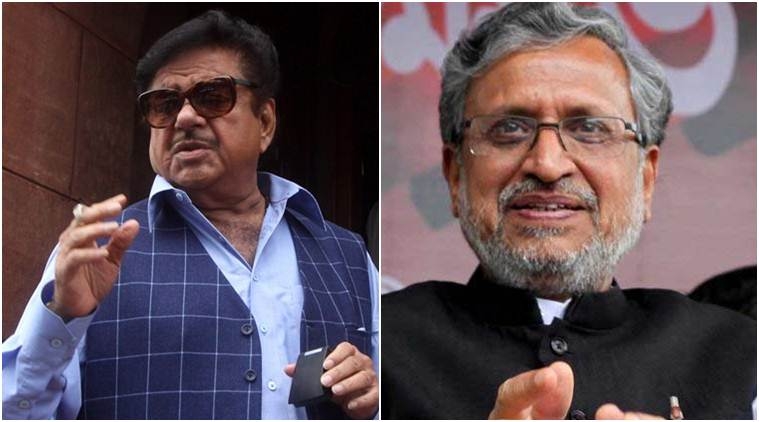  BJP s Shatrughan Sinha, Sushil Modi in twitter war (Lead) 