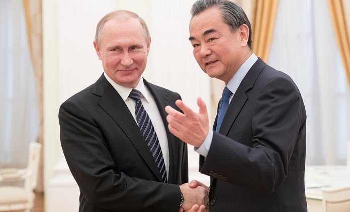  Russia, China pledge further cooperation on international issues 