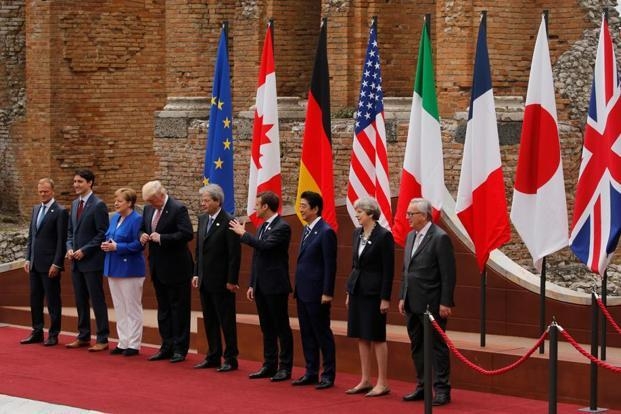  G7 leaders search for consensus on Russia sanctions, protectionism 