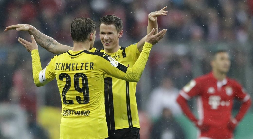  Dortmund beat Frankfurt to clinch their fourth German Cup title 