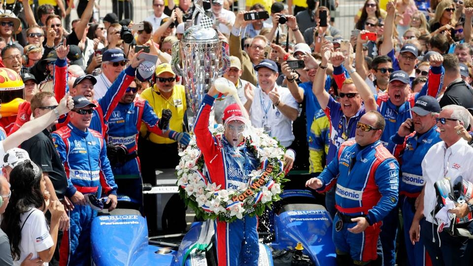  Takuma Sato wins Indy 500 