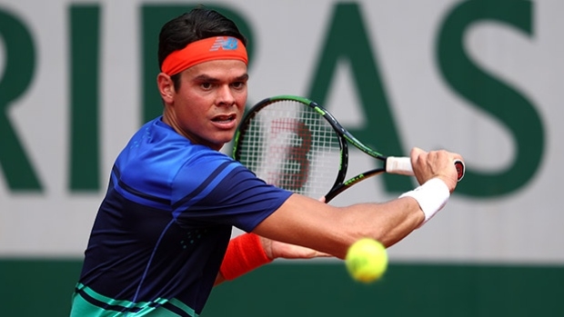  Raonic advances to French Open 2nd round 