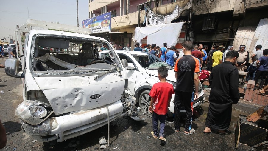  11 killed in Baghdad car bombing (Second Lead) 