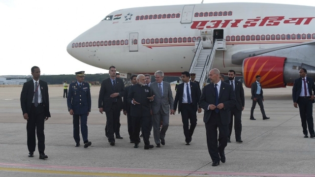  Modi arrives in Spain 
