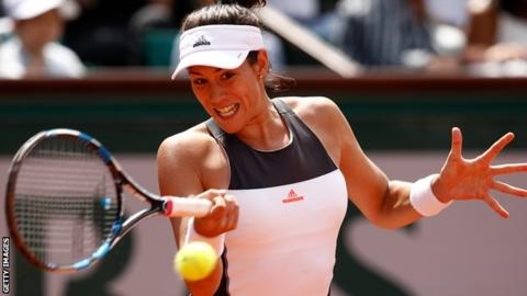  Muguruza enters French Open 3rd round 