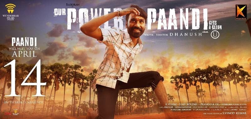  Proud to have been part of  Pa Paandi : Prasanna 