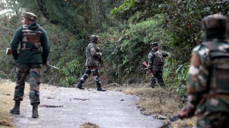  CRPF chif visits Sumbal camp to decorate men who foiled terror attack 