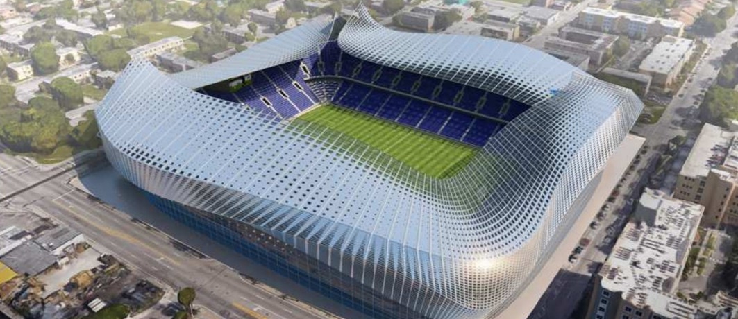  Beckham acquires land to build football stadium in Miami 