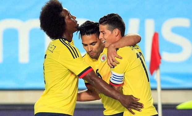  Spain, Colombia battle to 2-2 draw in friendly 