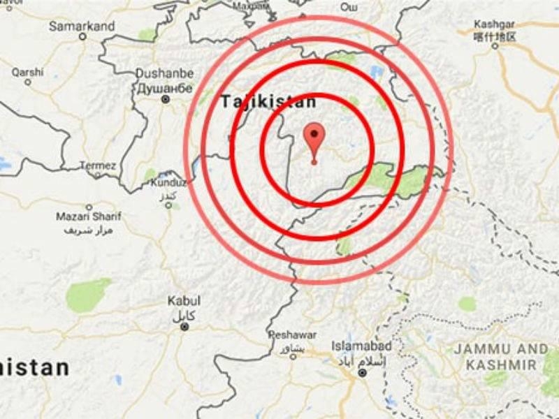  Slight tremors felt in J&K 
