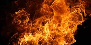  Petrol tanker rolls off Jammu-Srinagar highway; bursts into flames 