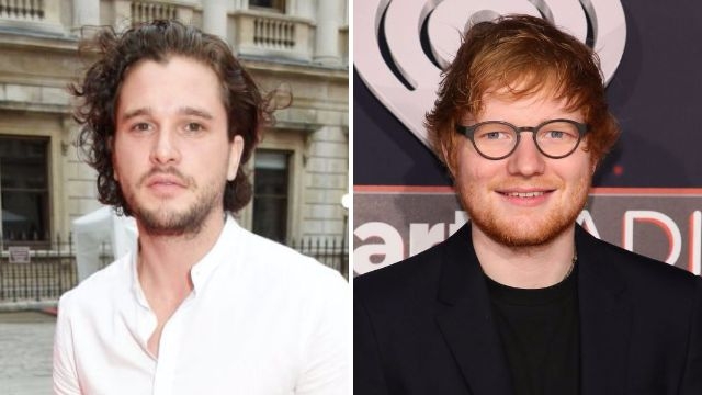  Harington first met Sheeran in toilet 