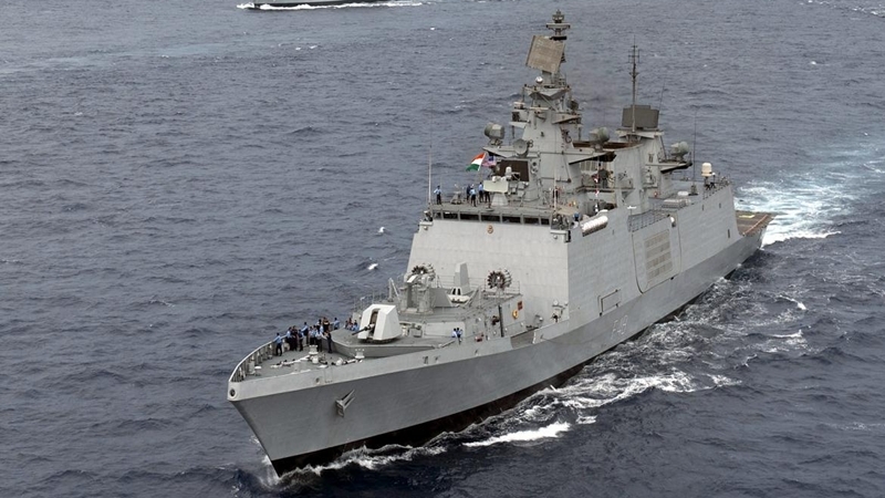  Indian Navy searches for Mexican woman cadet who fell overboard 