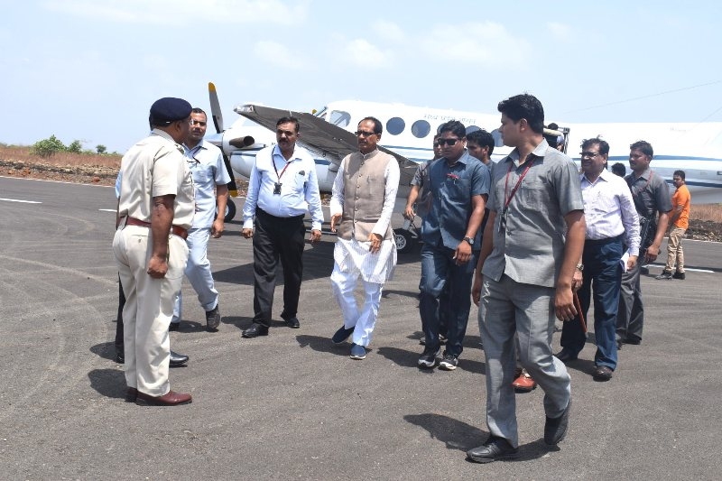 CM Chouhan Visits Mandsaur