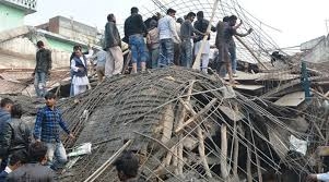  Two killed, several injured in house collapse in Aligarh 