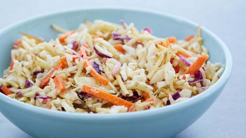 Honey-Dijon Apple Slaw 
